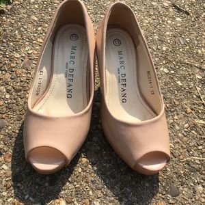 These are nude pumps.